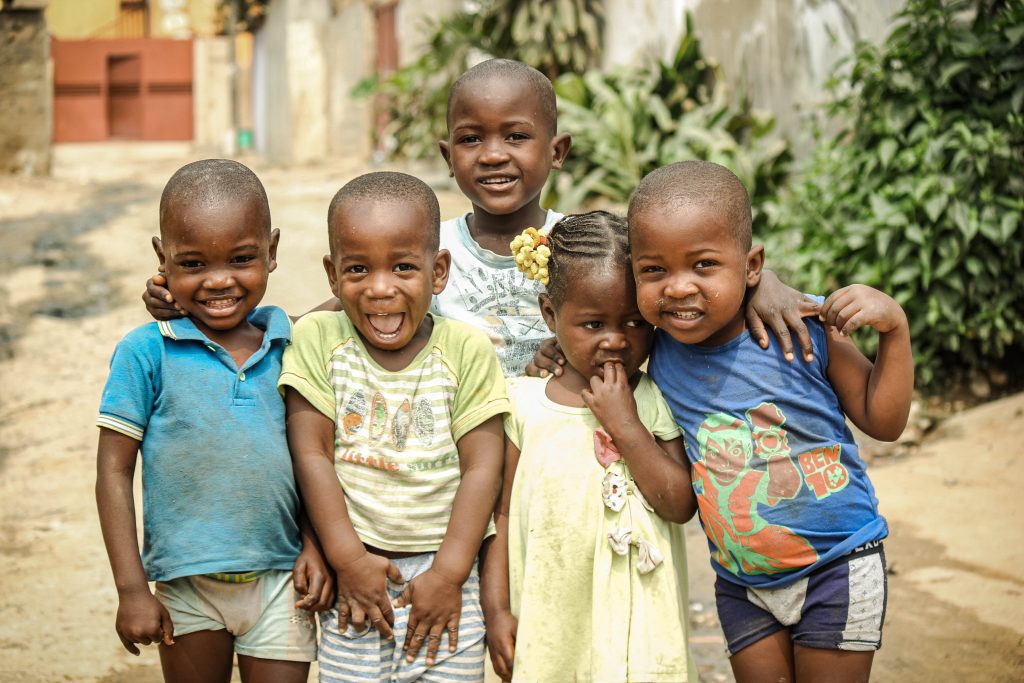 Five Children Smiling